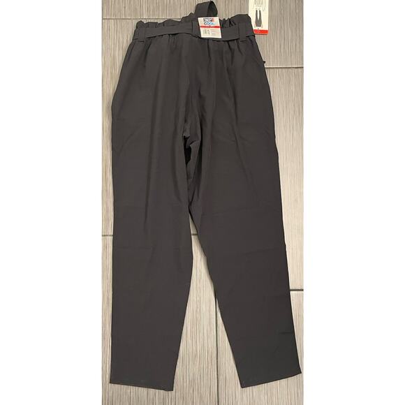 32 Degrees Cool Tie Front Pants Stretch Ankle Length Size Medium Lightweight - Picture 5 of 6